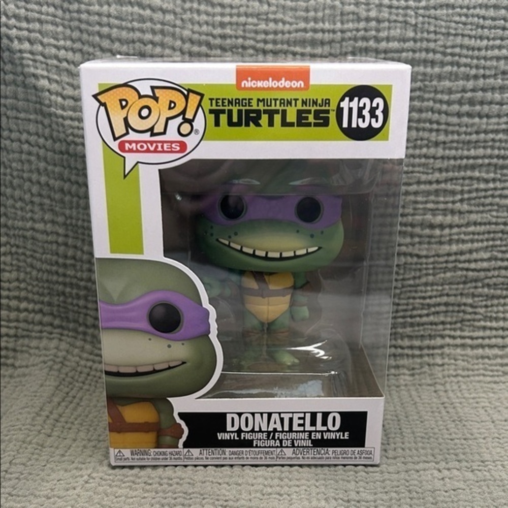 Funko POP nickelodian Teenage Mutant Ninja Turtles Donatello 1133 NEW